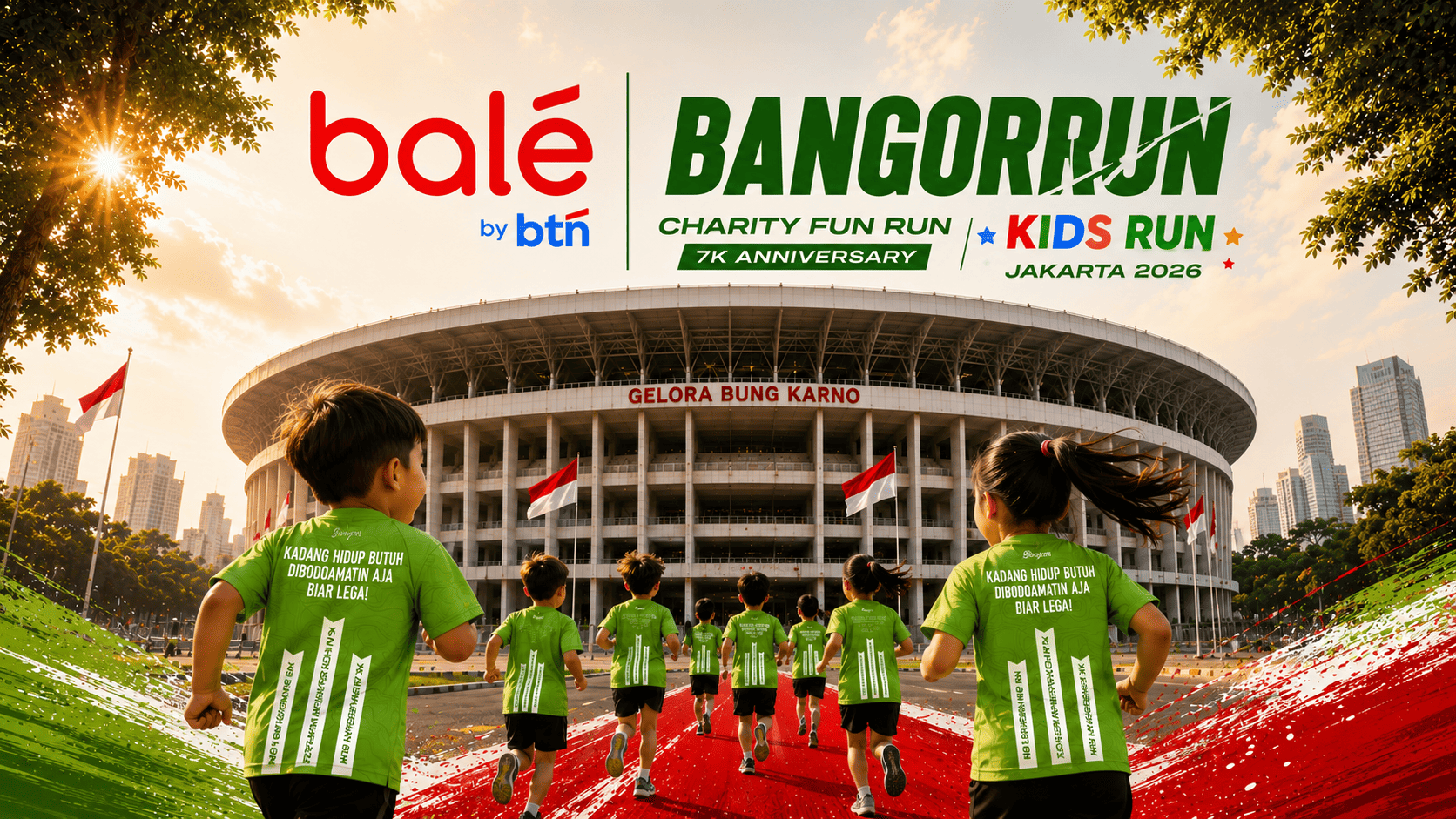 Banner event Kids jakarta